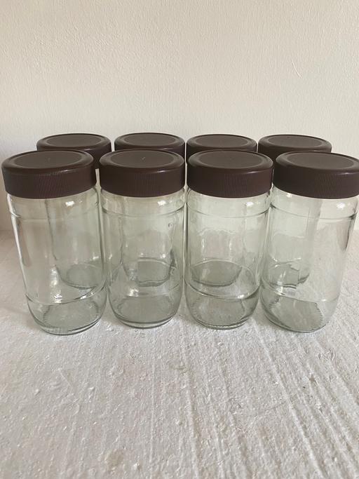 Buy & Sell - Photos for Glass storage jars set of 8 