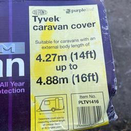 Tyvek platinum all year protection caravan cover

Brand new never used