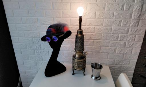 Buy & Sell West Midlands Birmingham - Photos for vintage ornate guilt metal table lamp unusual