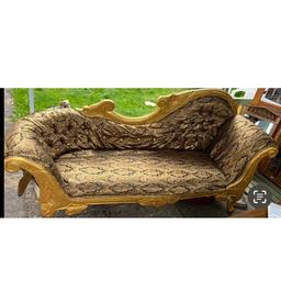 SHAMAZING Upcycled opulent chaise 7foot long. VERY COMFY