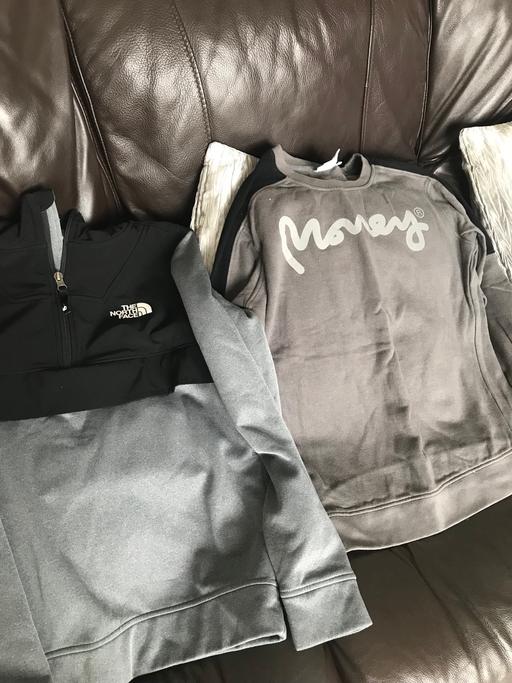 Buy & Sell East London East India - East London - Photos for Boys NORTH FACE Hoody XL and Money Jumper