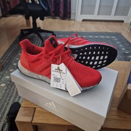Brand new Adidas ultraboost DNA size 9 classy and very light ideal for running.
price £ 90 ono  still going for £127at adidas https://www.adidas.co.uk/ultraboost-dna-shoes/GV8712.html