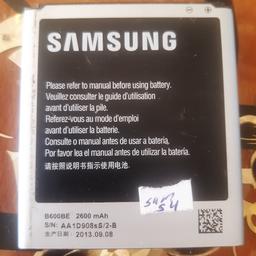 Hier ist zu verkaufen
Akku für Samsung Galaxy 
S 4 ,I9505, I 9505,  G7106
Spannung 3,7 Volt
Strom 2600 mAh
Neu und original verpackt
Abholung
Per Post 7 Euro