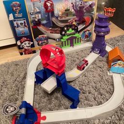 Paw patrol true metal city with marshal truck, like new still in box. Paid £45 from Argos and selling for £15