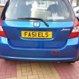 Spells the name FASEL'S. Number plate is held on retention certificate. Price negotiable.