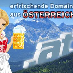 Die At-Domain ist die Domain von Österreich.  At-Domains werden von Google.de wie De-Domains behandelt.