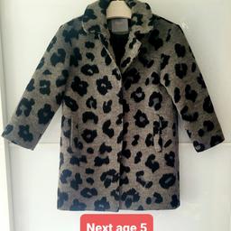 Lovely leopard print coat from Next age 5.

Collection Fairfield