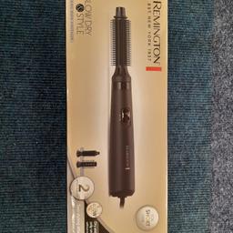 Remington Hair curlers blow and dry style. Brand new and sealed.

rrp £20-£25. my price just  £12. 

collection from jb bargains, unit 21, arndale, Accrington.

please see my other items.