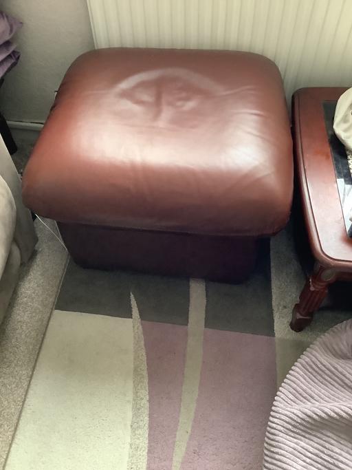 Buy & Sell West Midlands Birmingham - Photos for Large brown cushion seat stool futons ottoman