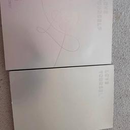 Top Zustand
BTS Love Yourself Album
Mit komplettem Zubehör
Sticker
Lyric Buch Koreanisch und viele mehr