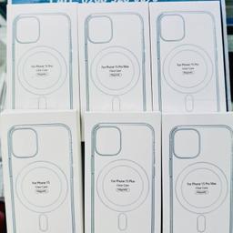 Apple iPhone 15 Series (15, 15 Plus, 15 Pro & 15 Pro Max Clear Magnetic MagSafe Cases & MagSafe Glitter Cases 

£10.00 each

iPhone 15
iPhone 15 Plus
iPhone 15 Pro
iPhone 15 Pro max or iPhone 15 Ultra 

NO POSTAGE AVAILABLE, ONLY COLLECTION!

Any Questions....!!!!
***
Please Feel Free To Contact us @
0208 - 523 0698
10:30 am to 7:00 pm (Monday - Friday)
11:00 am to 5:30 pm (Saturday)

Mobilix Fone Lab Chingford
67 Chingford Mount Road,
Chingford , London E4 8LU
