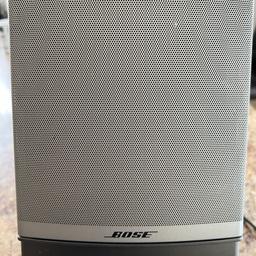 Bose Companion 3 Series 2 Multimedia Speaker System Fantastic Sound As You Would Expect From Bose. Subwoofer 2 Speakers.
Graphite/Silver