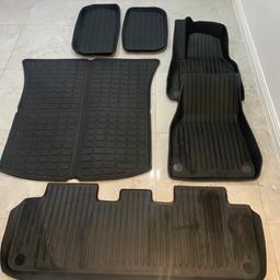 •TPE all weather Floor mats for Tesla model Y 2020-2023 Model 3 2021-2023.

•Center Console Organizer Storage Box for Tesla Model 3 / Model Y 2021-2023

•Center Console Organizer Tray with Sunglass Holder for Tesla Model Y Model 3 2021-2023

•Model Y / 3 Screen Protector Anti Glare Anti Fingerprint Tempered Glass

•Hook for boot

•Black silicone cup holder model 3/Y 2021-2023

•Rear middle storage box Model Y 2021-2022

•Black headrest phone holder model 3/Y 2017-2023

•Colourful wireless gamepad

•Centre console & Dashboard ambient lights model 3/Y 2021-2023

•Black Fob for Tesla model 3/Y 2017-2013

•Smart keyless remote protection shell for Fob

•Steering Wheel desk

Only 5months old

Cash on Collection ( No PayPal, Bank Transfer, Happy Agent or Any Courier Service Pick up).
