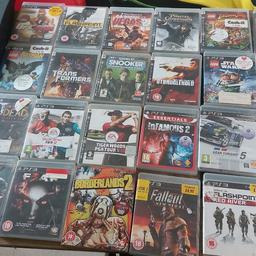 working order ps3 and 40 games