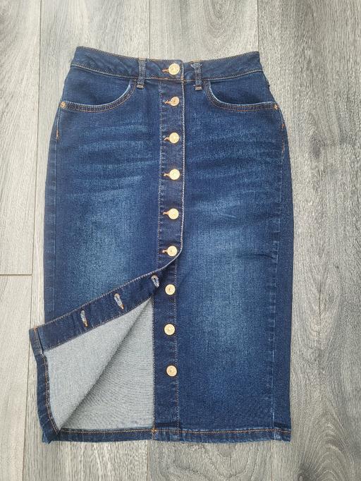 Buy & Sell Surrey Elmbridge - Photos for River Island Womens Denim Jeans Pencil Skirt