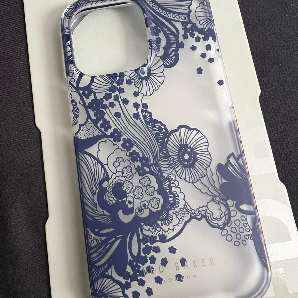 Brand new but opened from packaging

For iphone 13 pro

Ted baker

ONO. No Returns.

You will need to cover p&p cost £5.39 otherwise collection from E14

Rrp £30