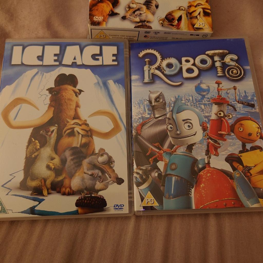 Robots/ice age double disc DVD in LE11 Charnwood für 1,00 £ zum Verkauf ...
