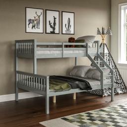 Todays massive bargain is this solid wood triple sleeper in grey.
Double at the bottom, single on the top.
Mattresses extra ask ill get you good price.
Local delivery.