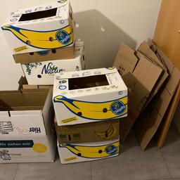 Umzugskartons abzugeben Bananenkartons und Bauhaus Umzugs Kartons Größe X
Gratis !!! ( haben im Keller noch einige stehen.