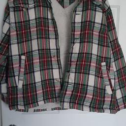 worldwide studio checkered urban spart fleece coat / jacket

size medium

collection only ws2