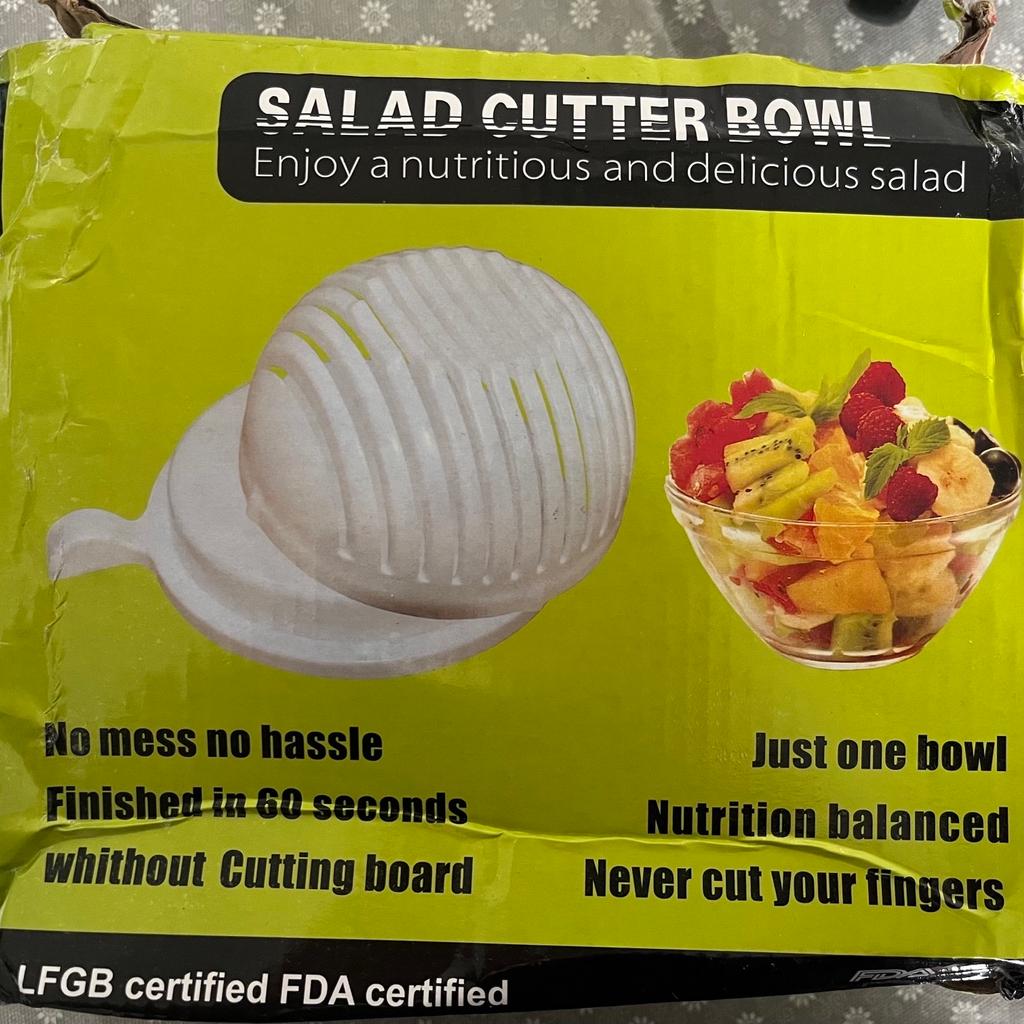 Salat cutter BRAND NEW

bought for £10
Currently on eBay for £9

Pick up Norbury sw16
Check my other listings ->
Discount if you buy 2 or more
