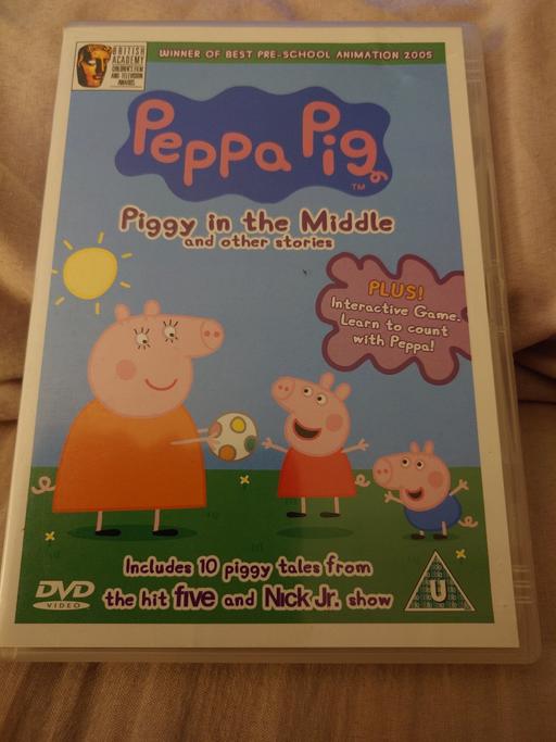 Buy & Sell Leicestershire Charnwood - Photos for Peppa pig- piggy in the middle DVD