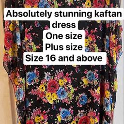 Absolutely stunning kaftan dress One size Plus size Size 16 and above Perfect Co