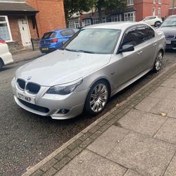 Bmw e60 525d msport business edition
2009 Silver 3.0 litre diesel.
Carbon fibre mirror covers / Grill.
Dual quad twin exhaust rear section.
125625 miles using daily so miles are increasing.
Just had MOT till December 2024.
2 keys, 2 previous owners.
Good condition.
£3999 ono.
No silly offers or time wasters please.