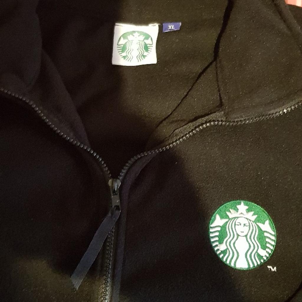 Starbucks mens fleese XL, never worn like new,just washed but not worn .this is a original authentic Starbucks fleese