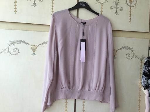 Buy & Sell East London Redbridge - Photos for NEW M&S PALE LILAC SILK BLOUSE SIZE 16