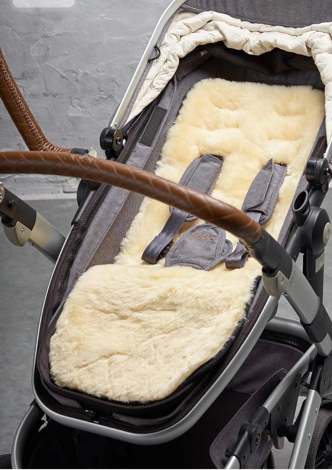 Sheepskin pram hotsell liner mothercare