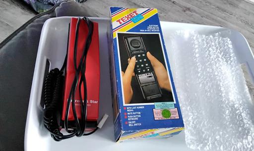 Buy & Sell West Midlands Birmingham - Photos for retro textet tx-4 telephone never used boxed