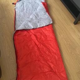 Red sleeping bag
Brand New

Long- 170cm
Width- 70cm