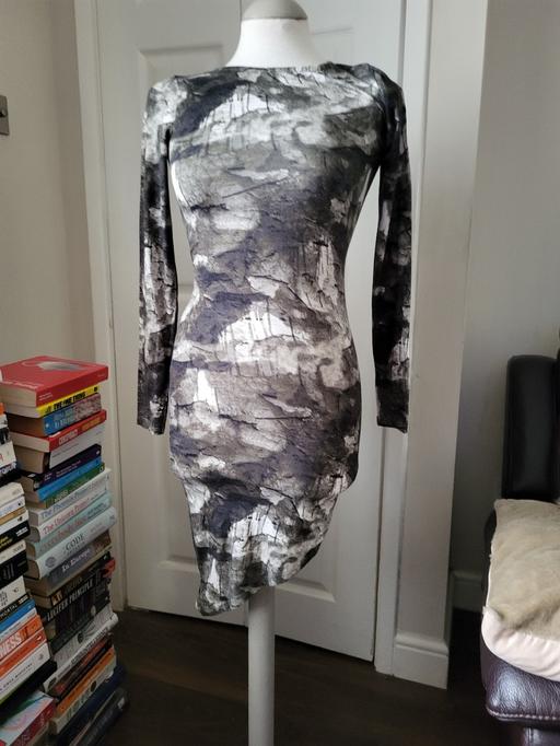 Buy & Sell West Midlands Sandwell - Photos for H&M Grey Bodycon Dress Size XS