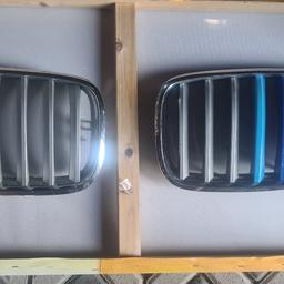 Biete hier V8 Kühlergril von einem BMW E70 mit M-FARBEN (aufgesteckt)