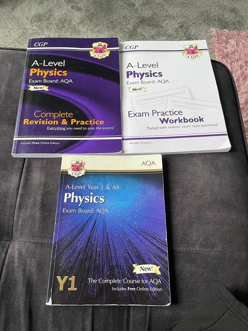 Buy & Sell Derbyshire Chesterfield - Photos for 3 x A-Level Physics revision/workbooks