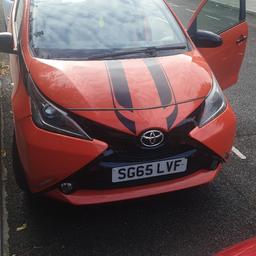 hi I have Toyota aygo very good condition drive like Drem free road tax beautiful colour for sale or swap for more information please text or call me on 07903162006