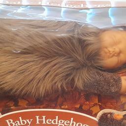 Beautiful Ann Geddes Baby Hedgehogs Doll never been played with or taken out of original box excellent condition box a little tired from a smoke free pet free home cash on collection please see my other items