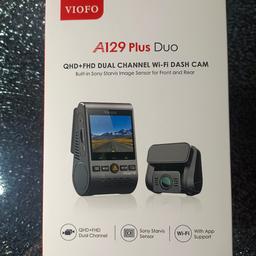 Verkaufe eine nagelneue & unbenutzte Viofo A129 Plus Duo Dashcam für Auto, LKW,...

Die Dashcam ist unter anderem mit Wifi, GPS, einer umfangreichen Handyapp, einem Parkmodus & Unfallaufzeichnung ausgestattet. Die Frontkamera zeichnet mit 1440P/60FPS & die am Heck mit 1080P/30FPS auf. Durch integriertes HDR sind auch Aufnahmen in der Nacht klar und deutlich erkennbar.

gekauft Dez. 2022

*Privatverkauf