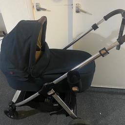 Only selling due to needing a double buggy used for a year has a small hole in basket and few scratches from day to day use