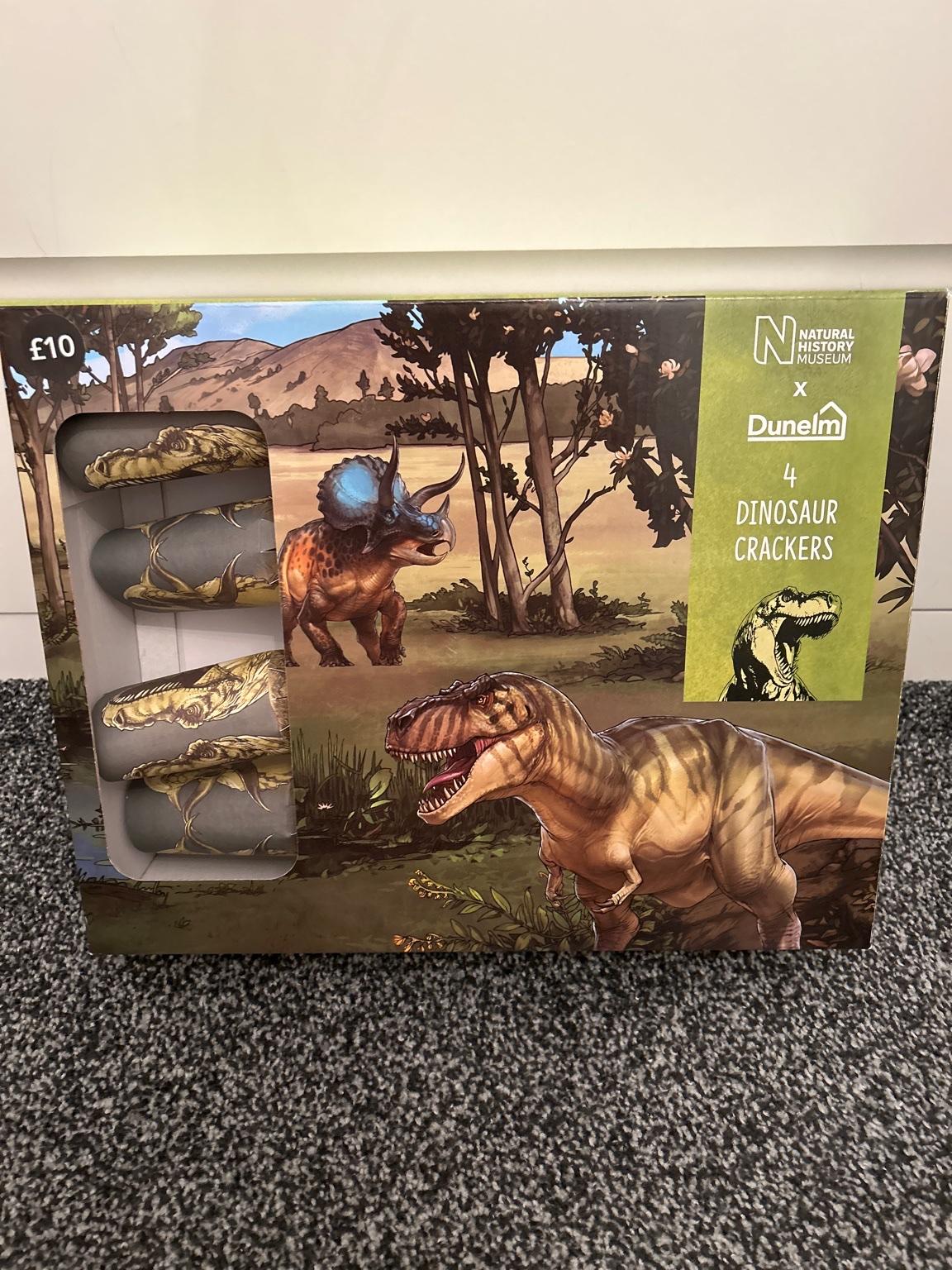 National History Museum Dinosaur Crackers in DE21 Derby for £5.00 for