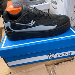 Trainers
VERY COMFY QUALITY TRAINERS
LIGHT WEIGHT - IDEAL FOR FITNESS AND WALKING
IDEAL FOR EVERYDAY USE, SPORTS/GYM, RUNNING. WALKING.
NEW IN BOX!!!

Sizes are :
7 ( 2 available )
8 ( 2 available )
9 ( 1 available )