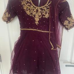 New girl dress with stone work size 2-4 years with original paking mother douther same available mesg for more details