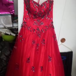 stunning dress strapless tie up bodice looks amazing on shame to keep stuck in wardrobe