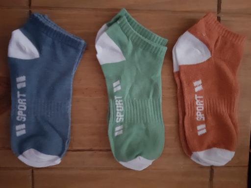 Buy & Sell Lancashire Blackpool - Photos for Mens trainer socks x 3 size 7-11 NEW