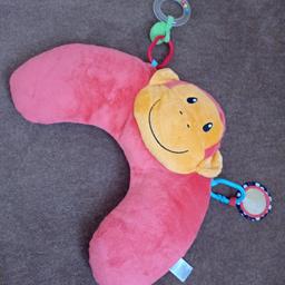 Very clean, original rattle & mirror attached, toys can be changed to keep baby entertained.