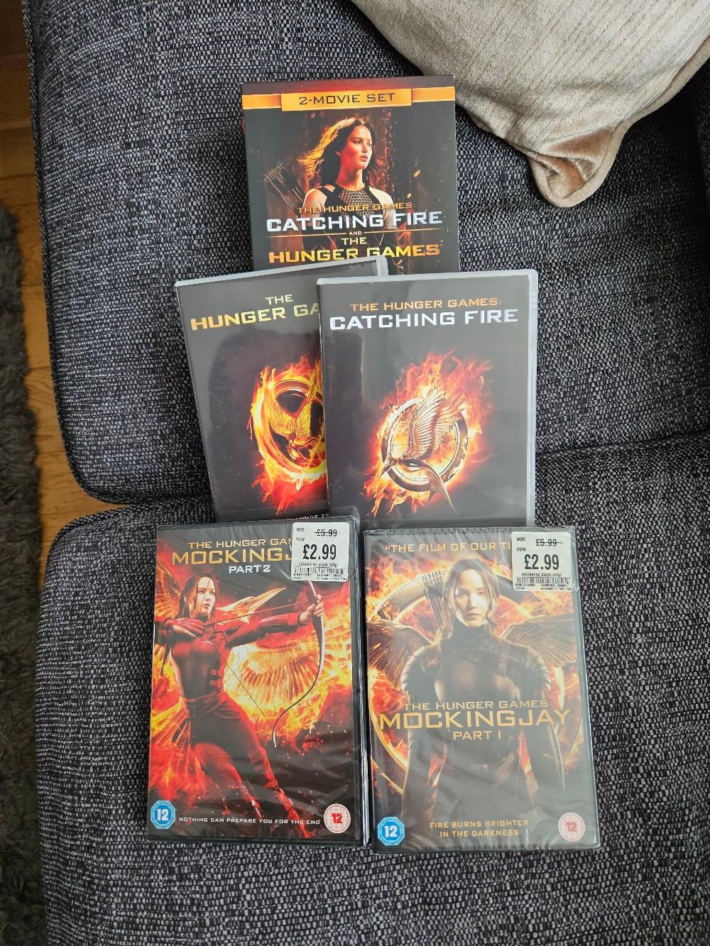 The Hunger Games dvd collection.. in DN4 Doncaster für 2,00 £ zum