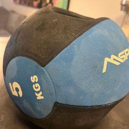 Verkaufe MSports Medizinball mit Griff!

5kg