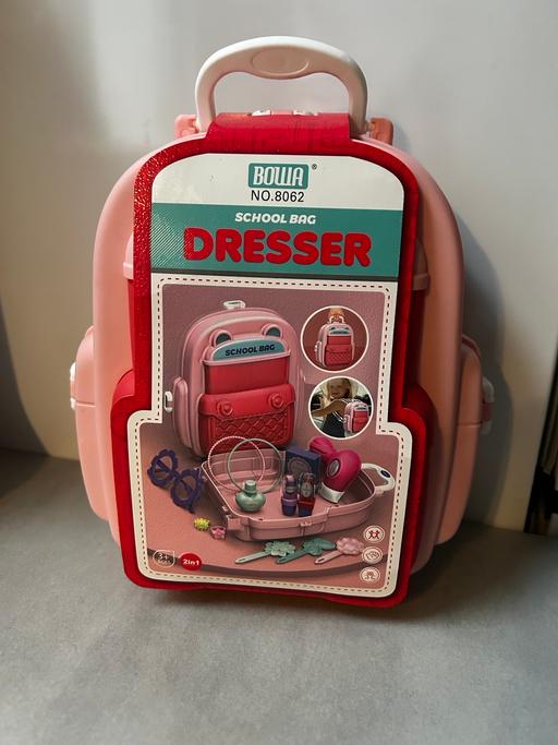 Buy & Sell North London Harringay - North London - Photos for Brand new school bag dresser toys