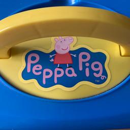 Pepper pig case I have put loads off cutting things in side also there is some play dough with my granddaughter loved playing with